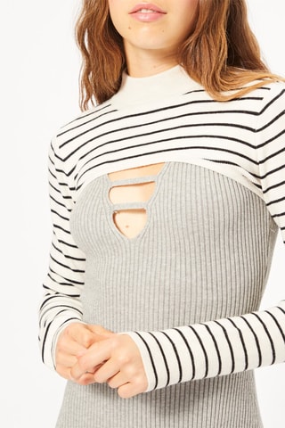 Camisola curta - Branco