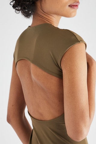 Vestido justo - Verde