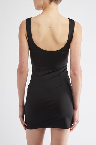 Vestido justo - Preto
