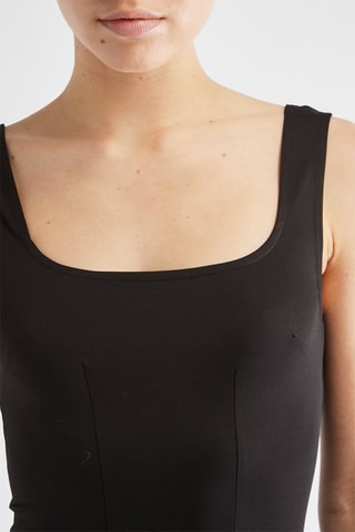 Vestido justo - Preto