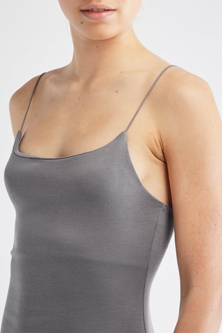 Vestido justo - Cinzento