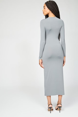 Vestido comprido - Cinzento