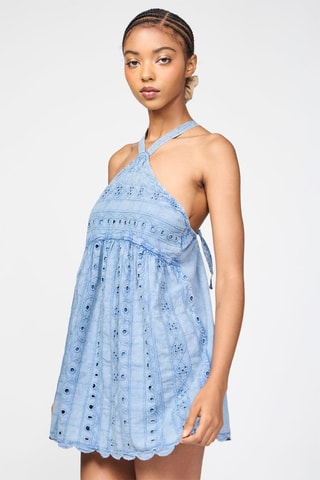Vestido estilo patinadora - Azul