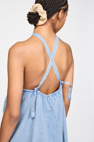 Vestido estilo patinadora - Azul