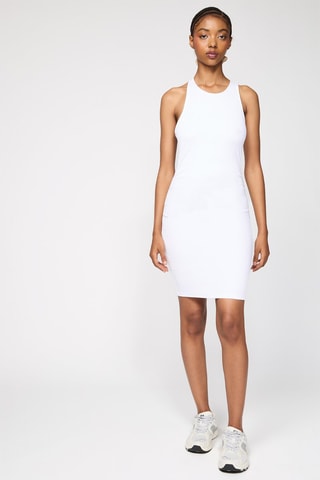 Vestido justo - Branco