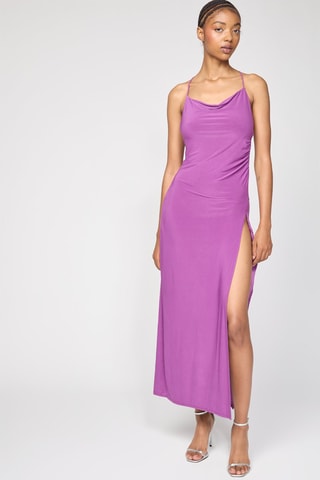 Vestido comprido - Violeta