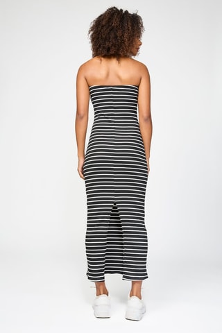 Vestido-caicai - Preto e branco