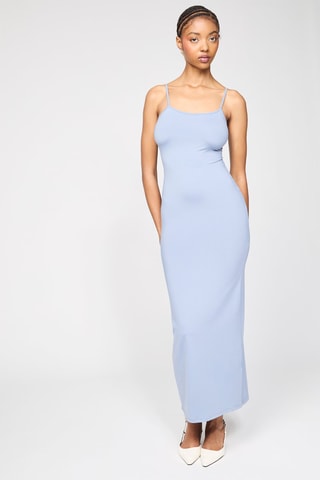 Vestido justo - Azul-celeste