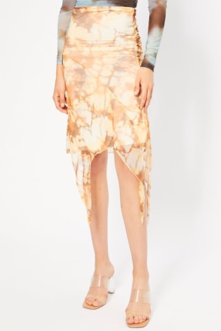 Vestido curto - Bege