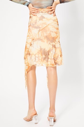 Vestido curto - Bege
