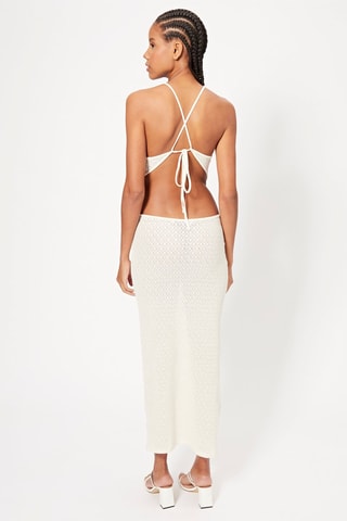 Vestido comprido - Cru