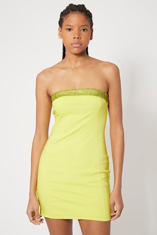 Vestido-corpete Amarelo