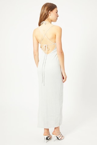 Vestido midi - Cinzento
