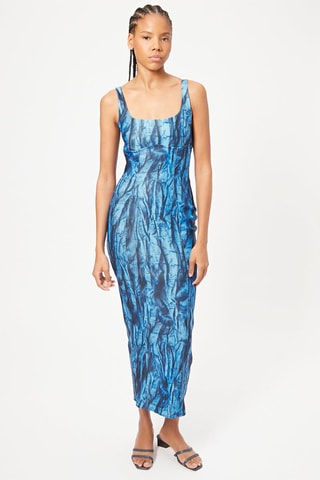 Vestido comprido - Azul