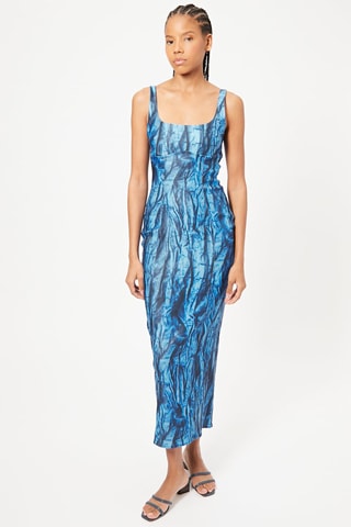 Vestido comprido - Azul