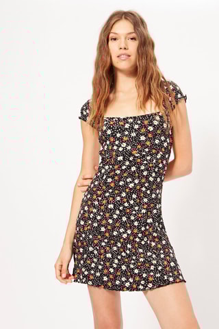Vestido estilo patinadora - Preto