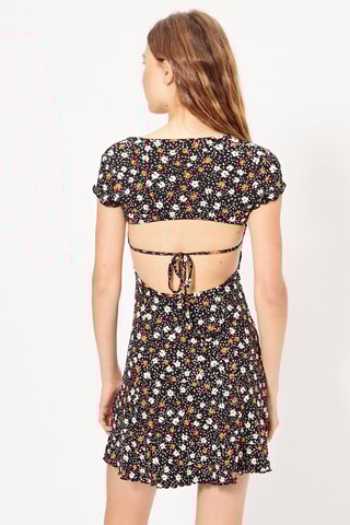 Vestido estilo patinadora - Preto