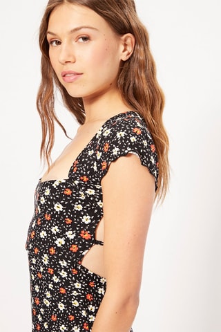 Vestido estilo patinadora - Preto