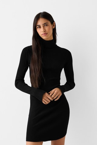 Vestido-camisola - Preto