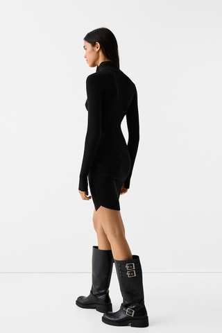 Vestido-camisola - Preto