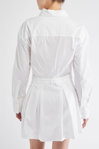 Vestido-camisa - Branco
