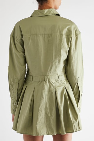 Vestido-camisa - Caqui