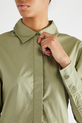Vestido-camisa - Caqui