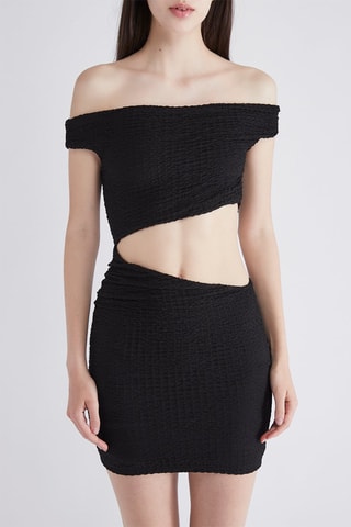 Vestido curto - Preto