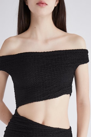 Vestido curto - Preto