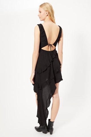 Vestido curto sem mangas - Preto
