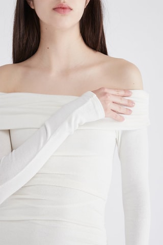 Vestido curto - Branco