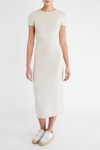 Vestido comprido - Bege