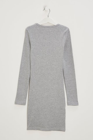 Vestido-camisola - Cinzento