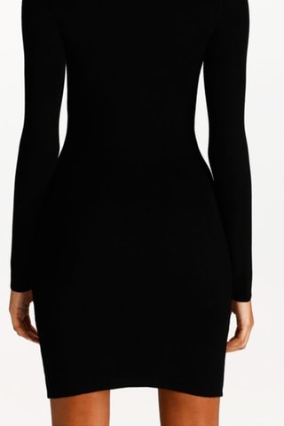 Vestido justo - Preto