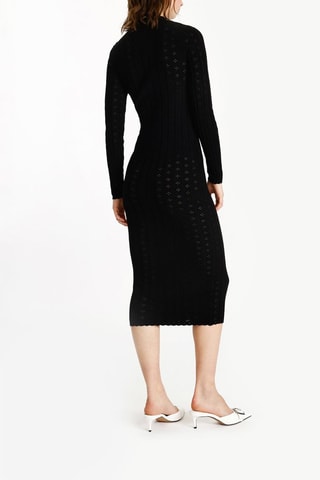 Vestido midi - Preto