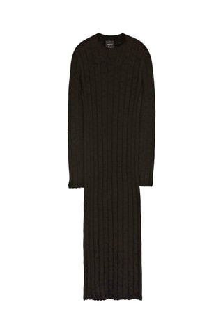 Vestido midi - Preto