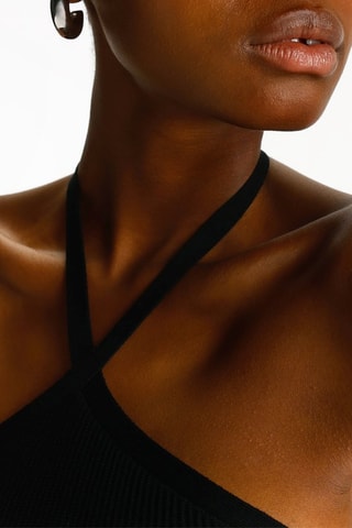 Vestido justo - Preto
