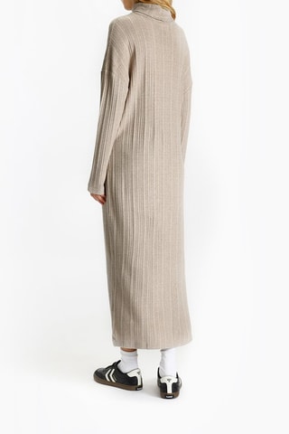 Vestido-camisola - Bege