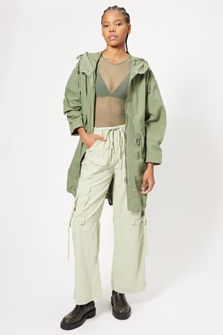 Body-string en tulle - Vert