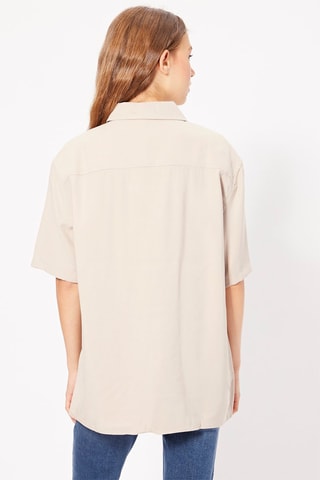 Camisa relax - Bege