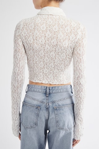 Camisa de renda - Branco