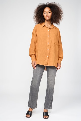 Camisa oversize - Camel