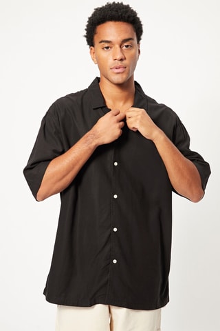 Camisa relaxed - Preto