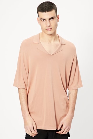 Polo oversize Rosa