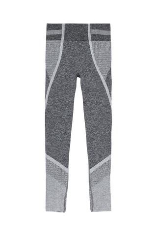 Leggings de cintura subida - Cinzento