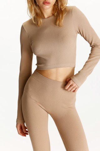 Leggings 7/8 - Bege