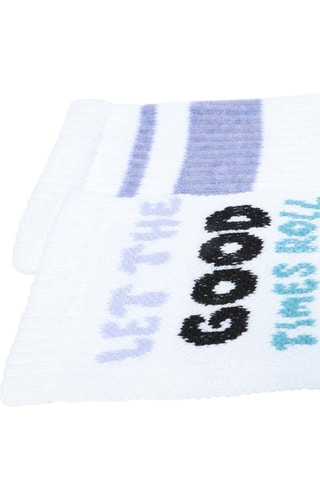 2 paires de chaussettes - Blanc