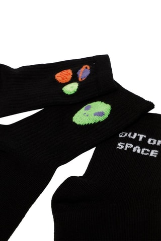 3 pares de meias - Preto