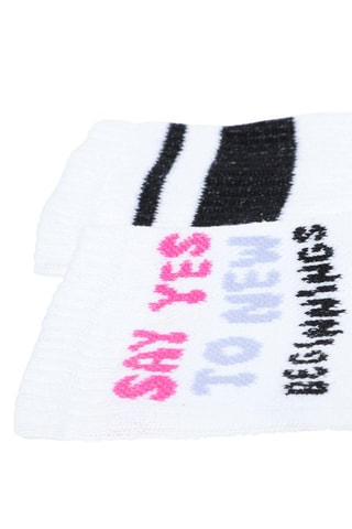 2 paires de chaussettes - Blanc