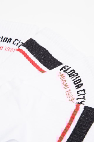 2 pares de meias - Branco